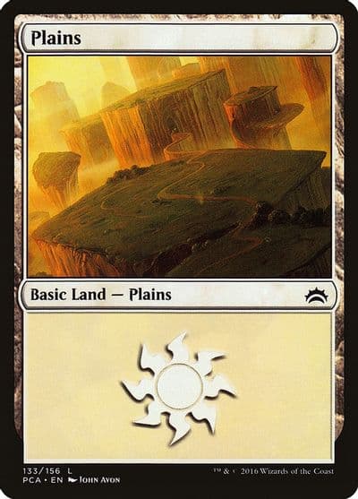 Plains 133 Planechase Anthology Magic card