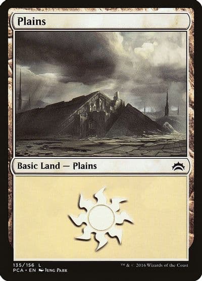 Plains 135 Planechase Anthology Magic card