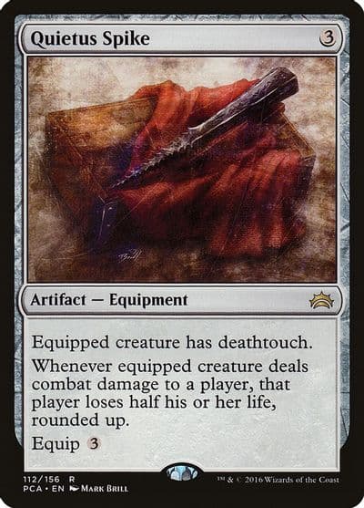 Quietus Spike Planechase Anthology Magic card