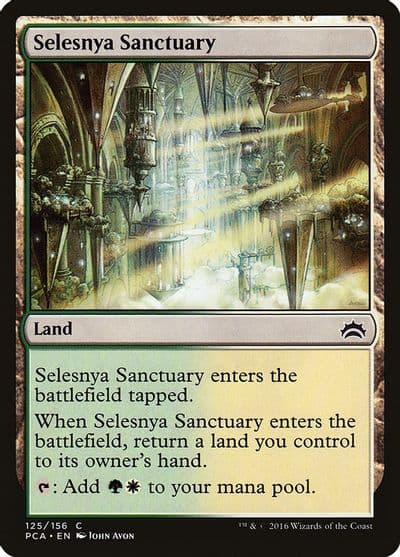 Selesnya Sanctuary Planechase Anthology Magic card