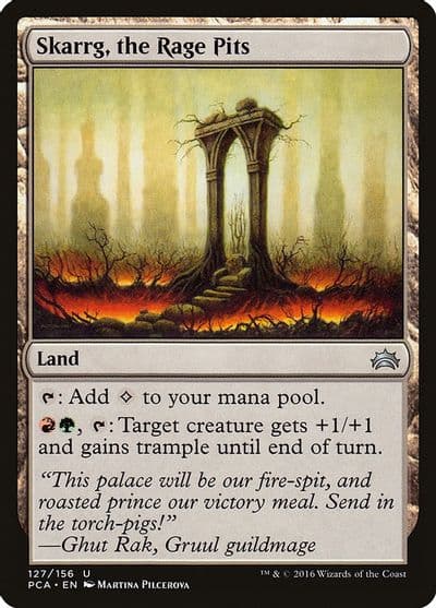 Skarrg the Rage Pits Planechase Anthology Magic card