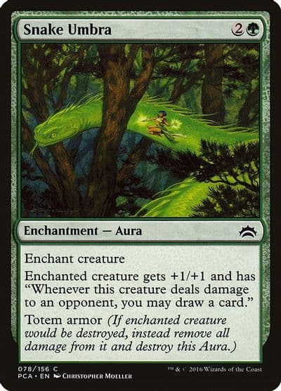 Snake Umbra Planechase Anthology Magic card