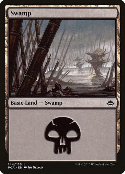 Swamp 144 Planechase Anthology Magic card