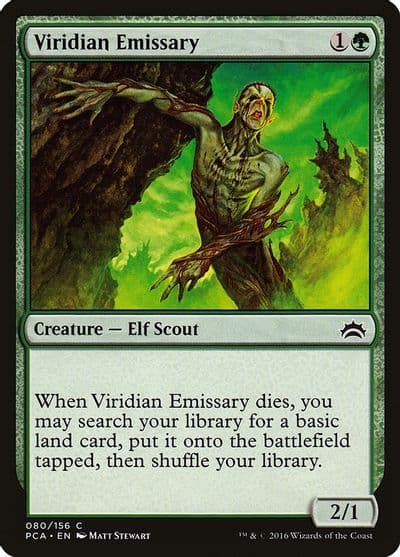 Viridian Emissary Planechase Anthology Magic card