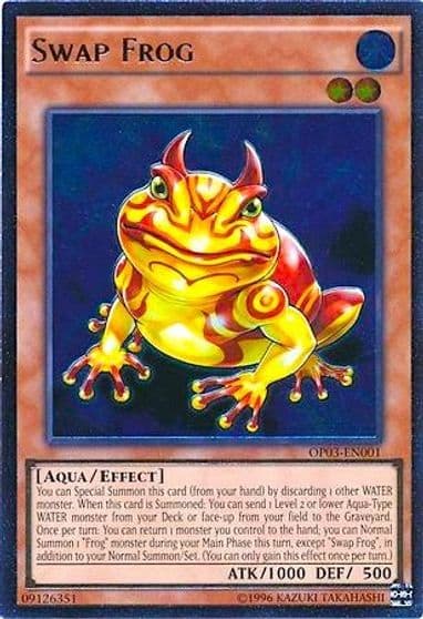 Swap Frog UTR OTS Tournament Pack 3 Yu-Gi-Oh! card