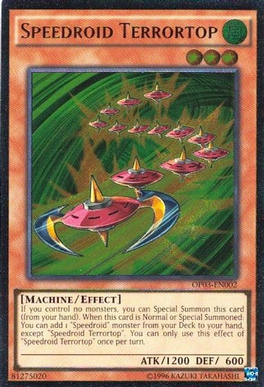 Speedroid Terrortop UTR OTS Tournament Pack 3 Yu-Gi-Oh! card