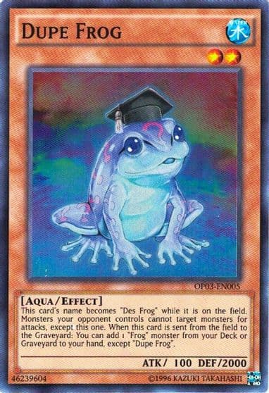 Dupe Frog OTS Tournament Pack 3 Yu-Gi-Oh! card