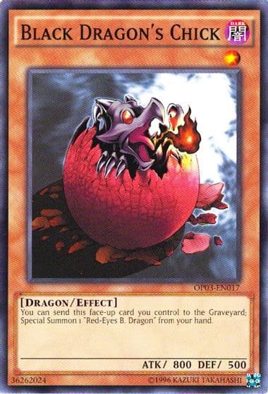 Black Dragons Chick OTS Tournament Pack 3 Yu-Gi-Oh! card