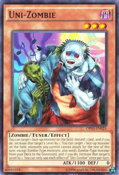 Uni Zombie OTS Tournament Pack 3 Yu-Gi-Oh! card