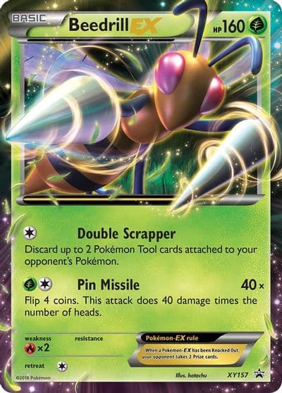 Beedrill EX - XY157 XY Promos Pokemon card