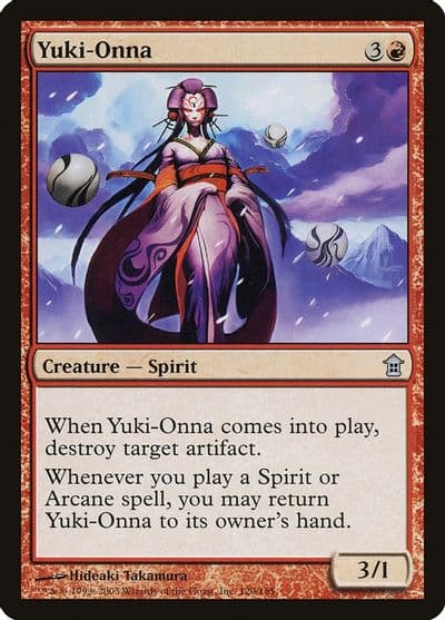 Yuki Onna Saviors of Kamigawa Magic card