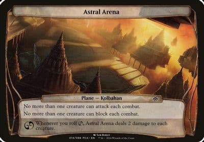 Astral Arena Planechase Anthology Oversize Cards Magic card