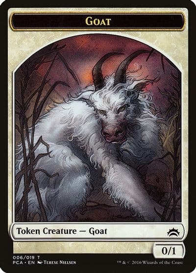 Goat Insect Double Sided Token Planechase Anthology Magic card