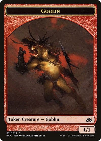 Goblin Boar Double Sided Token Planechase Anthology Magic card