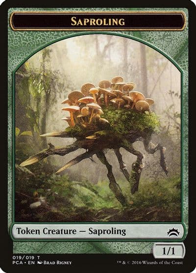 Saproling Goblin Double Sided Token Planechase Anthology Magic card