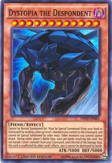 Dystopia the Despondent Invasion: Vengeance Yu-Gi-Oh! card