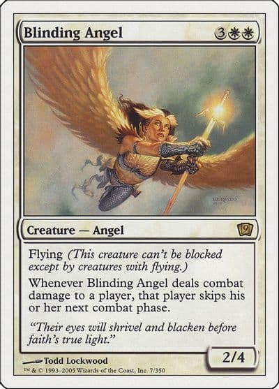 Blinding Angel 9th Edition Magic card