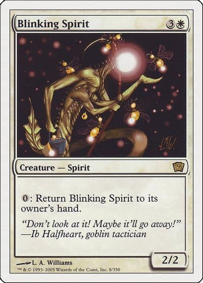 Blinking Spirit 9th Edition Magic card