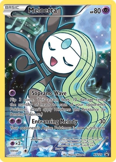 Meloetta - XY120 XY Promos Pokemon card