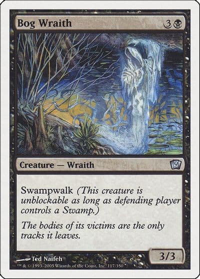 Bog Wraith 9th Edition Magic card