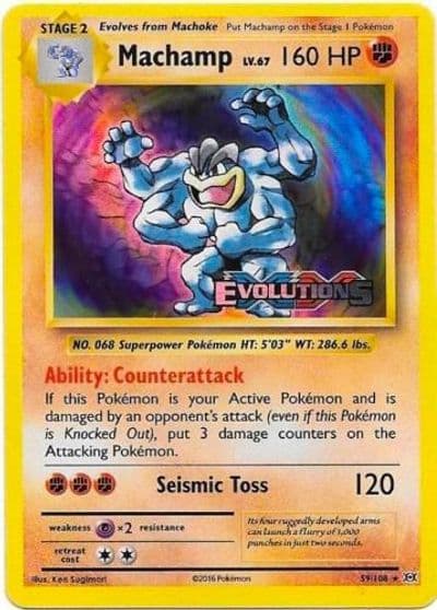 Machamp (XY Evolutions Prerelease) XY Promos Pokemon card
