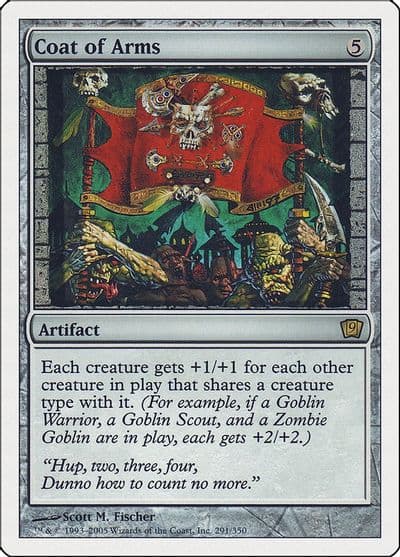 Coat of Arms 9th Edition Magic card