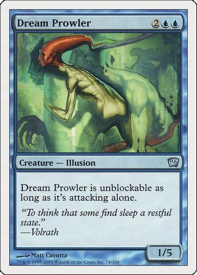 Dream Prowler 9th Edition Magic card