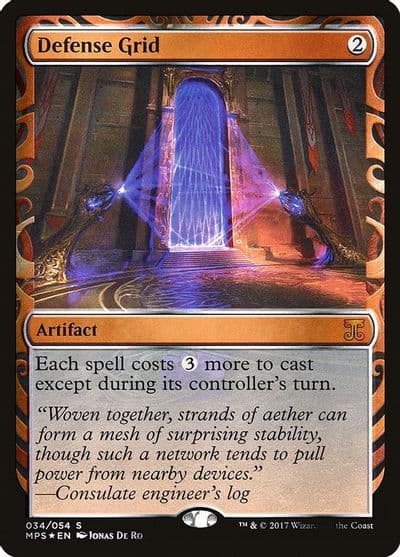 Defense Grid Masterpiece Series: Kaladesh Inventions Magic card