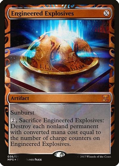 Engineered Explosives Masterpiece Series: Kaladesh Inventions Magic card