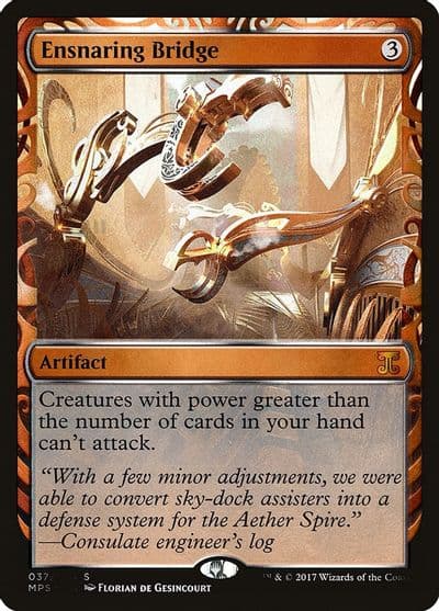 Ensnaring Bridge Masterpiece Series: Kaladesh Inventions Magic card