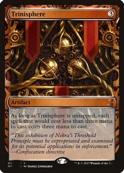 Trinisphere Masterpiece Series: Kaladesh Inventions Magic card