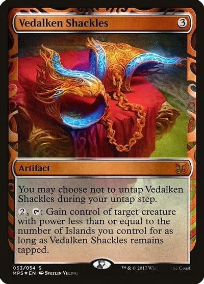 Vedalken Shackles Masterpiece Series: Kaladesh Inventions Magic card