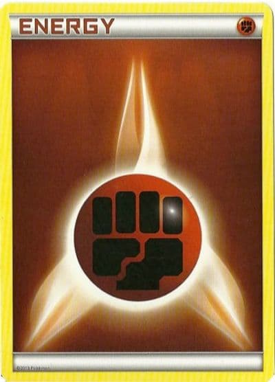 Fighting Energy (2013 Unnumbered) Deck Exclusives Pokemon card
