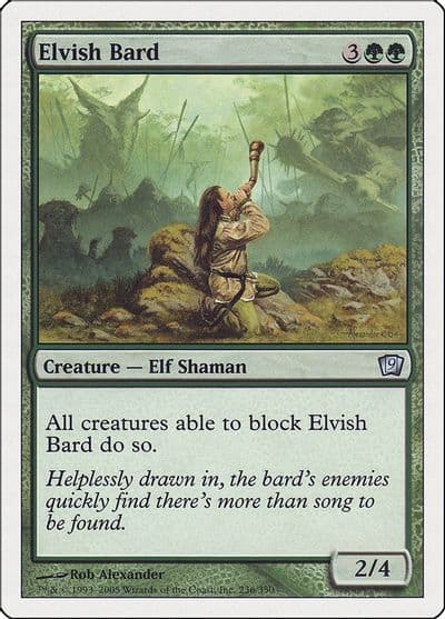 Elvish Bard 9th Edition Magic card