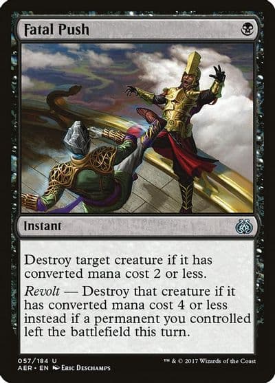 Fatal Push Aether Revolt Magic card