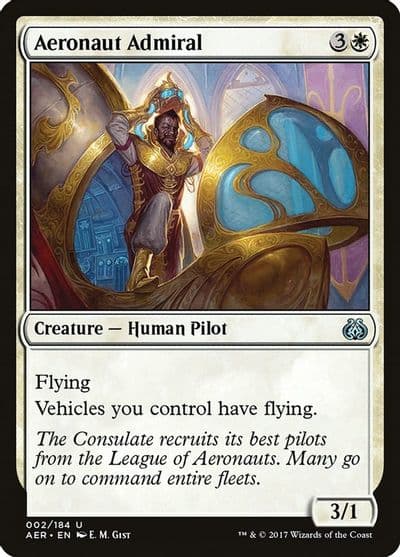 Aeronaut Admiral Aether Revolt Magic card