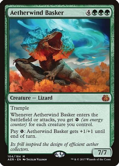 Aetherwind Basker Aether Revolt Magic card