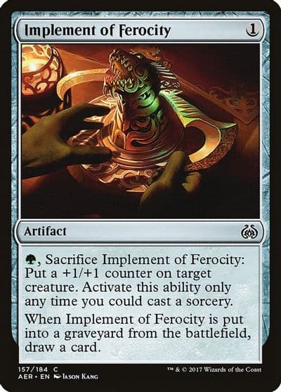 Implement of Ferocity Aether Revolt Magic card