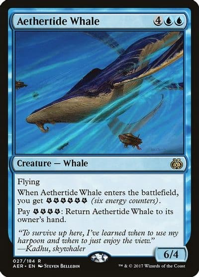 Aethertide Whale Aether Revolt Magic card