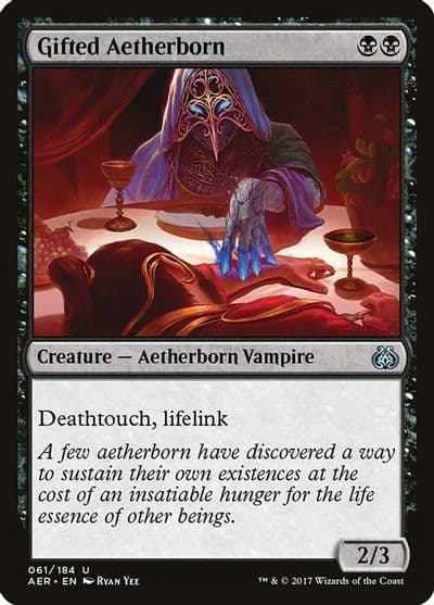 Gifted Aetherborn Aether Revolt Magic card