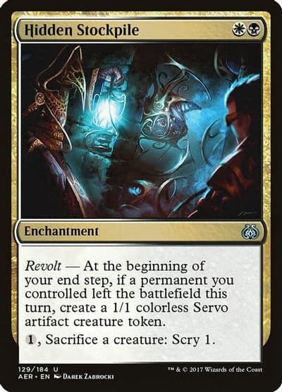 Hidden Stockpile Aether Revolt Magic card