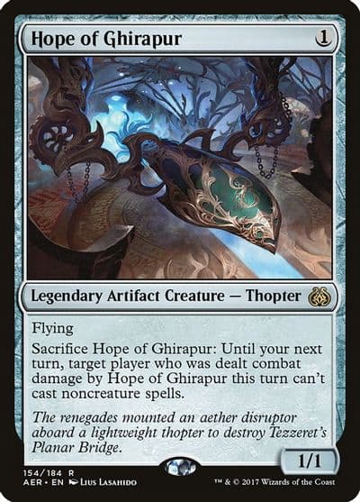 Hope of Ghirapur Aether Revolt Magic card