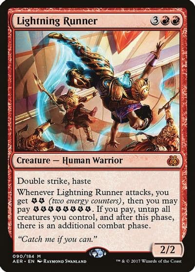 Lightning Runner Aether Revolt Magic card