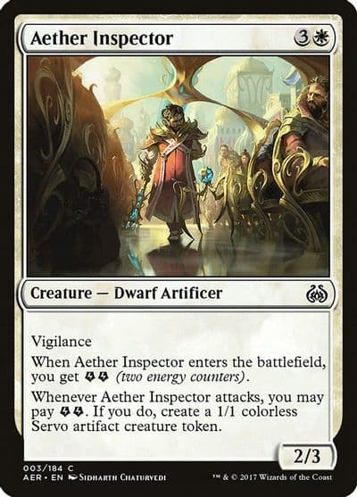 Aether Inspector Aether Revolt Magic card