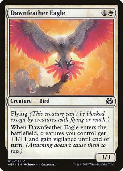 Dawnfeather Eagle Aether Revolt Magic card