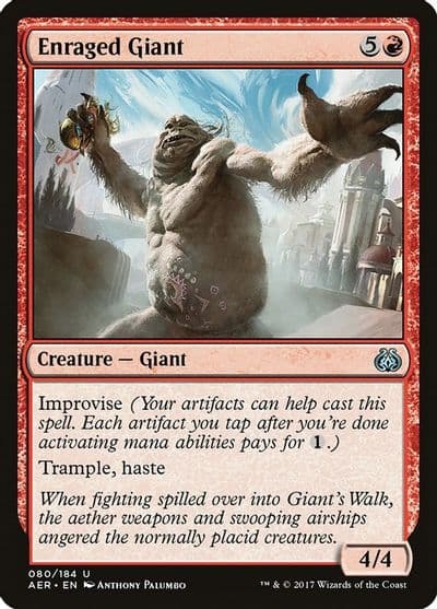 Enraged Giant Aether Revolt Magic card