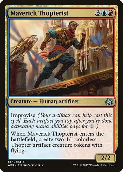 Maverick Thopterist Aether Revolt Magic card