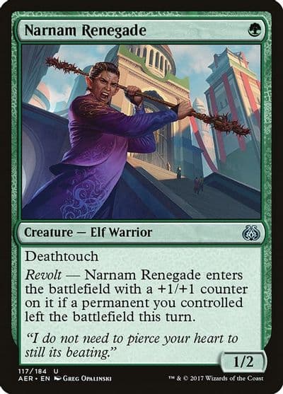 Narnam Renegade Aether Revolt Magic card