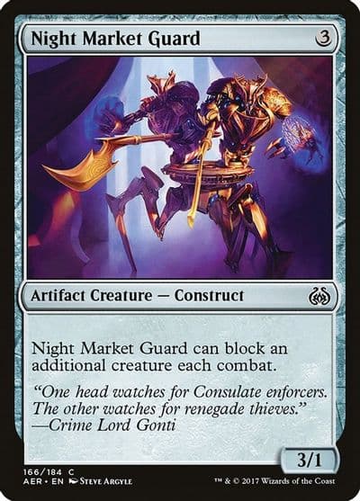 Night Market Guard Aether Revolt Magic card
