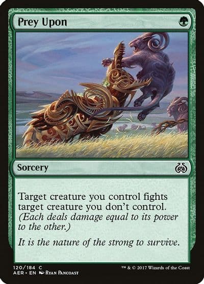 Prey Upon Aether Revolt Magic card